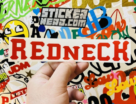 Redneck Decal - STICKERNERD.COM