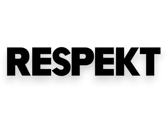 Respekt Sticker - Window Decal - STICKERNERD.COM