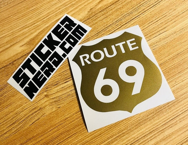Route 69 Sticker - STICKERNERD.COM