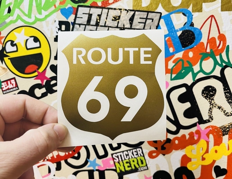 Route 69 Decal - STICKERNERD.COM