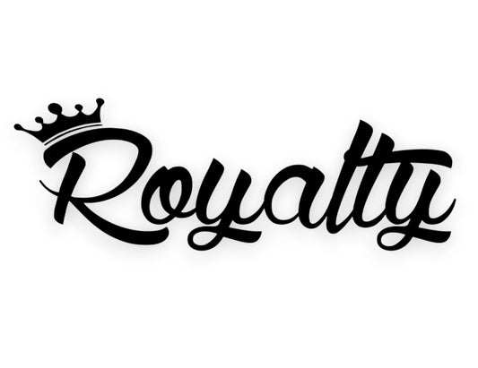Royalty Sticker - Window Decal - STICKERNERD.COM