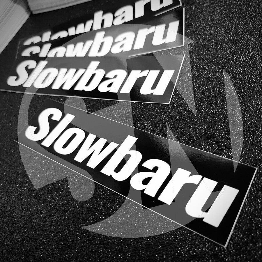 Slowbaru Sticker – StickerNerd.com