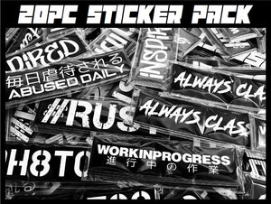 20pc Sticker Pack - Kdm Decal - Custom Window Decals - StickerNerd.com
