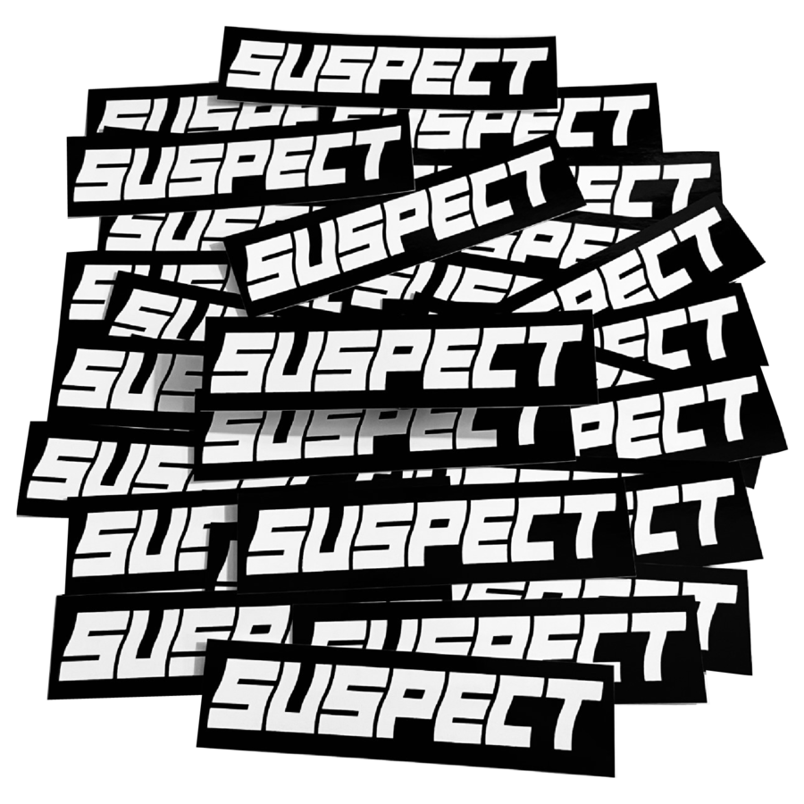 Suspects Stickers Suspect Sticker – StickerNerd.com