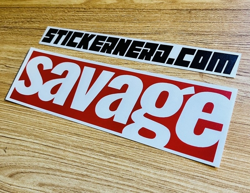 Savage Sticker