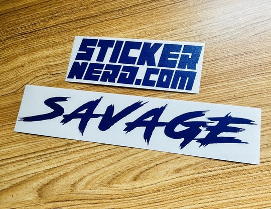 Savage Sticker - STICKERNERD.COM