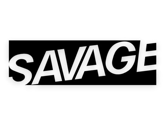 Savage Sticker - Window Decal - STICKERNERD.COM