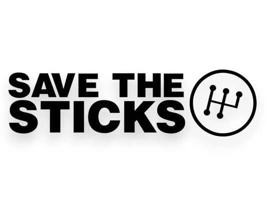 Save The Sticks Sticker - Funny Decal - STICKERNERD.COM