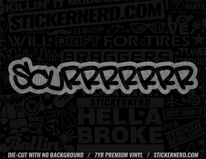 Scourrrrrrr Sticker - Decal - STICKERNERD.COM