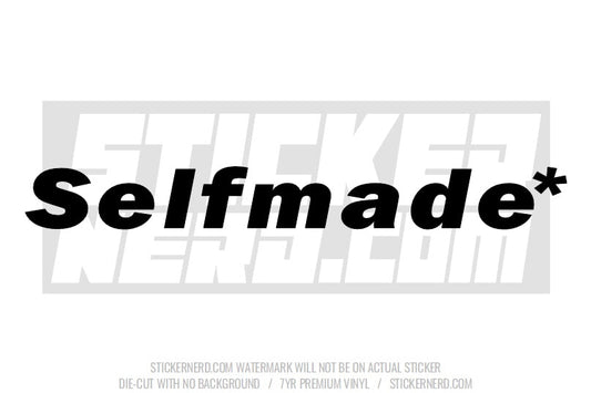 Self made Windshield Sticker