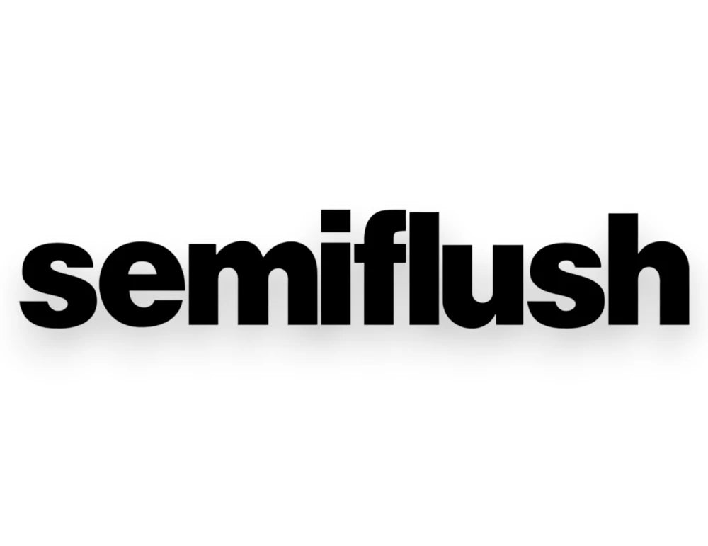Semi Flush Sticker - Decal - STICKERNERD.COM
