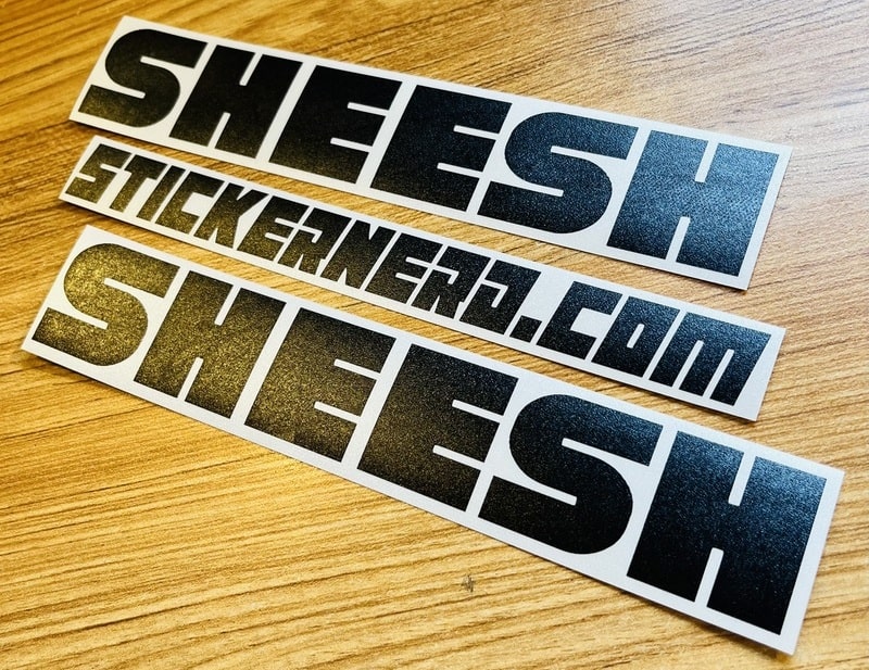 SHEESH Sticker - Funny Vinyl Window Decals And Car Stickers Jdm Kdm ...
