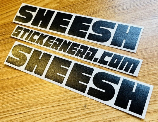 Sheesh Sticker - Window Decal - STICKERNERD.COM