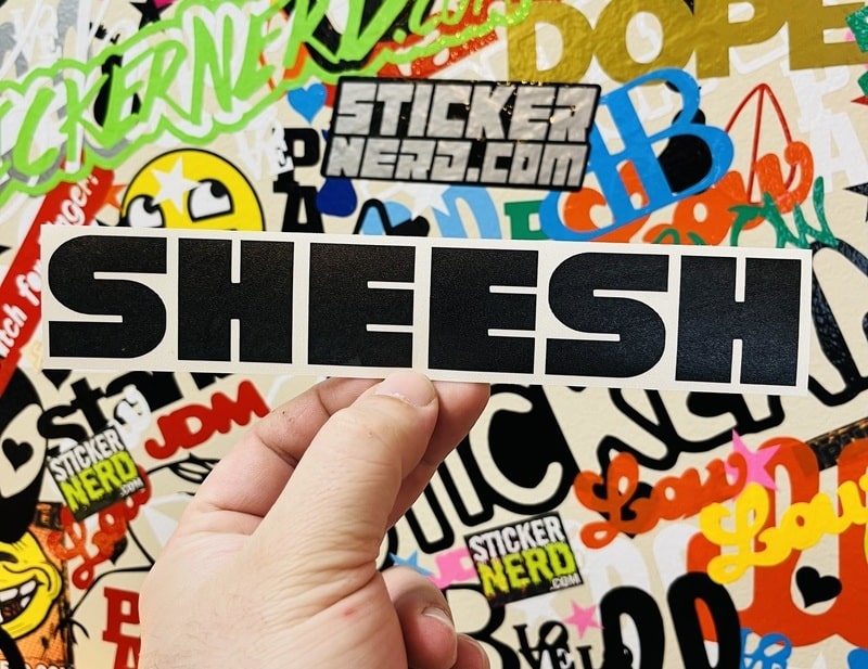 Sheesh Sticker - Window Decal - STICKERNERD.COM