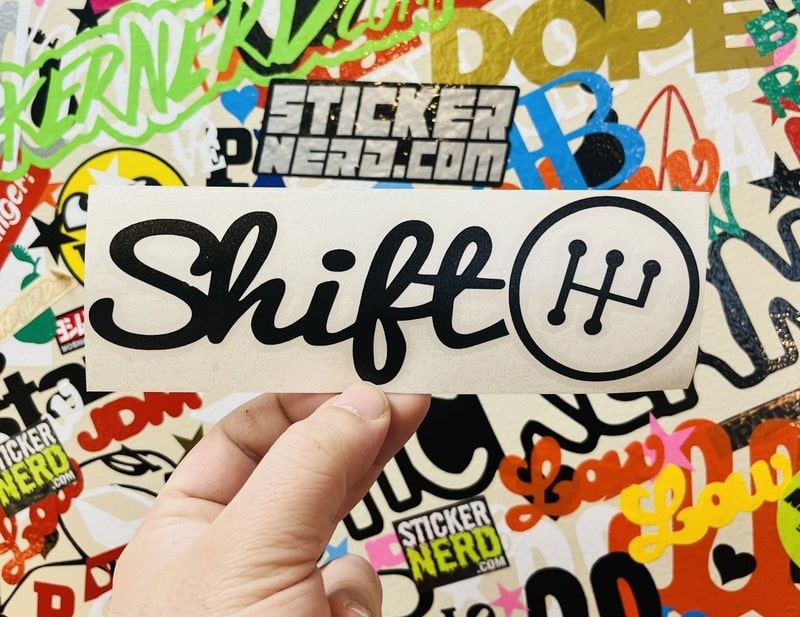 Shift Sticker - Window Decal - STICKERNERD.COM