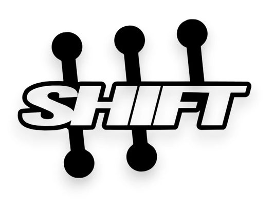 Shift Sticker - Car Decal - STICKERNERD.COM
