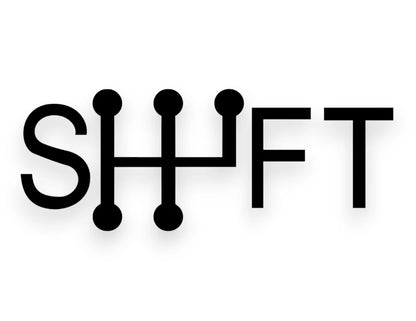 Shift Sticker - Window Decal - STICKERNERD.COM
