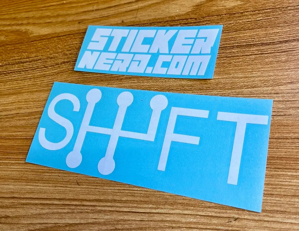 Shift Sticker - Window Decal - STICKERNERD.COM