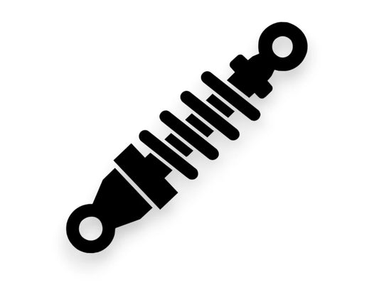 Shock Sticker - Tuner Decal - STICKERNERD.COM
