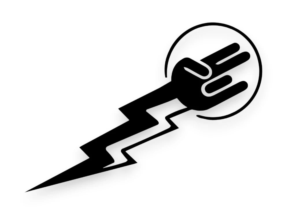 Shocker Bolt Sticker - Window Decal - STICKERNERD.COM