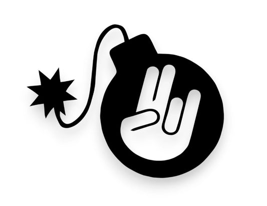 Shocker Bomb Sticker - Decal - STICKERNERD.COM