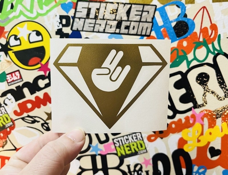 Shocker Diamond Decal - STICKERNERD.COM