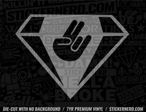 Shocker Diamond Sticker - Window Decal - STICKERNERD.COM