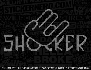 Shocker Sticker - Decal - STICKERNERD.COM