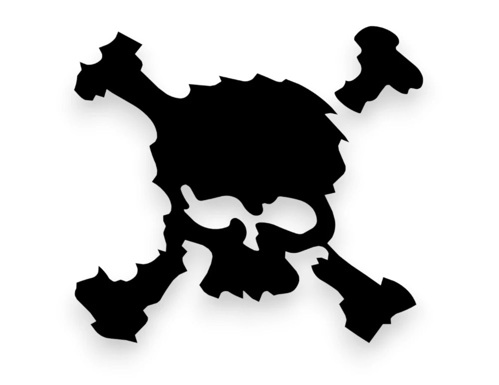 Skull Sticker - Window Decal - STICKERNERD.COM