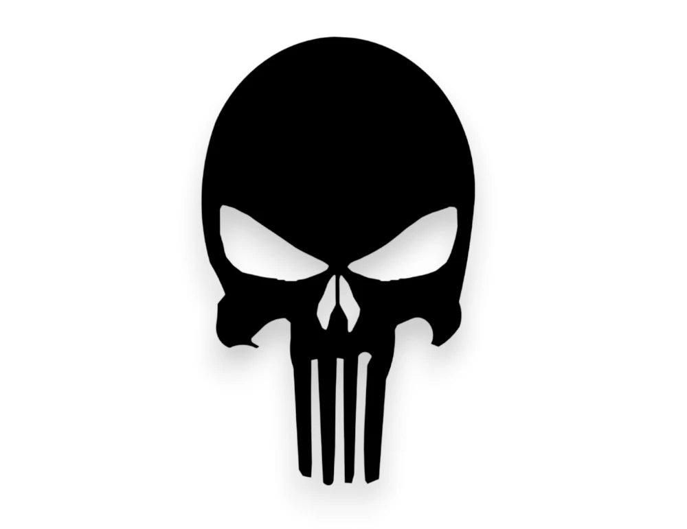 Skull Sticker - Window Decal - STICKERNERD.COM