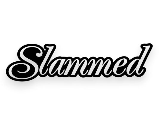 Slammed Sticker - Window Decal - STICKERNERD.COM