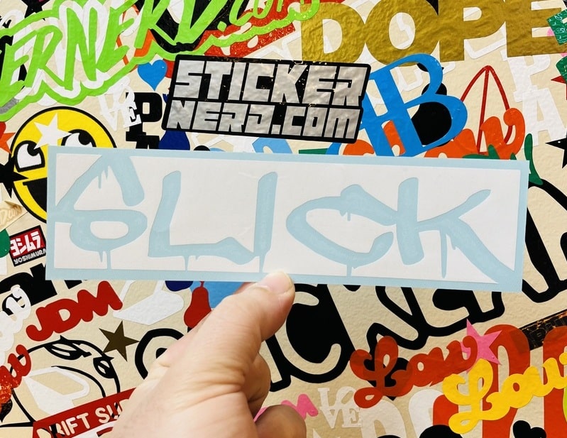 Slick Sticker - Decal - STICKERNERD.COM