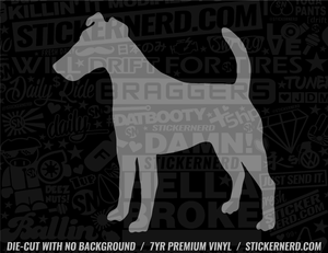 Smooth Fox Terrier Dog Sticker - Decal - STICKERNERD.COM