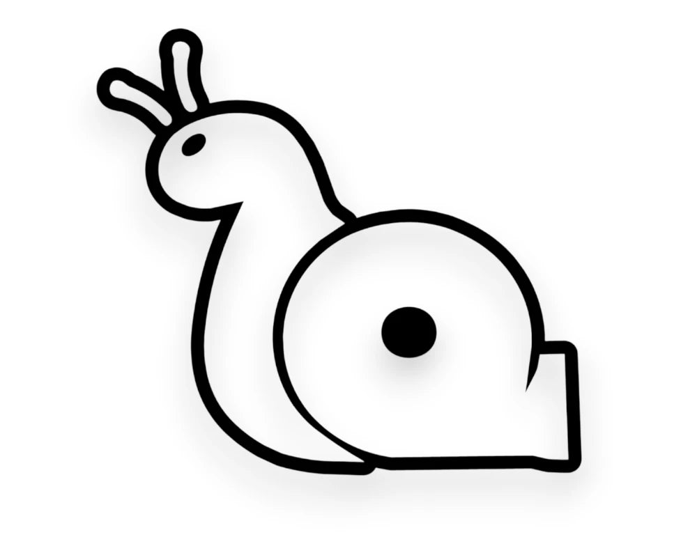 Snail Sticker - Decal - STICKERNERD.COM