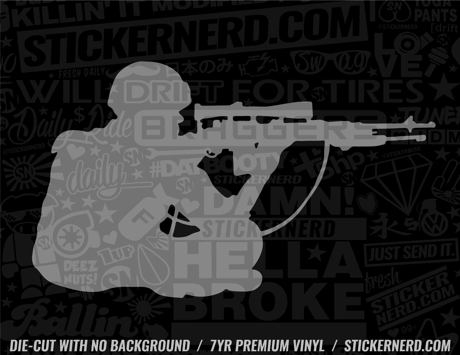 Solder Sticker - USA ARMY VINYL WINDOW DECALS - MILITARY STICKERS ...