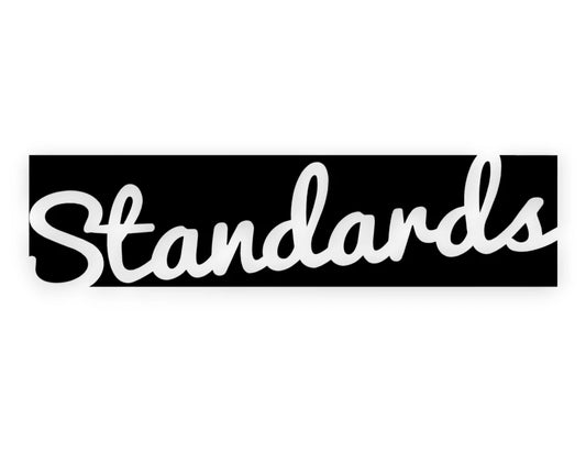 Standards Sticker - Decal - STICKERNERD.COM