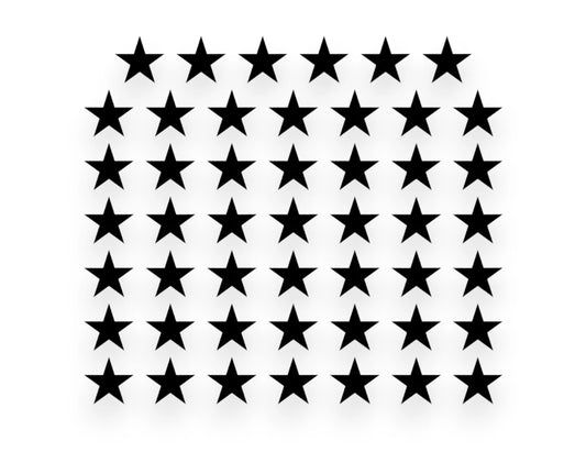 Stars Sticker Pack - Window Decal - STICKERNERD.COM