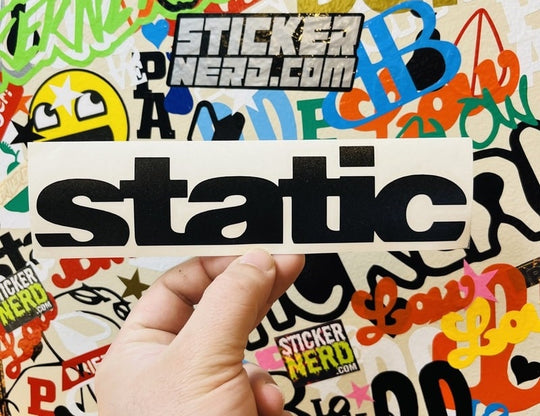 Static Sticker - Window Decal - STICKERNERD.COM