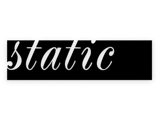 Static Sticker - Window Decal - STICKERNERD.COM