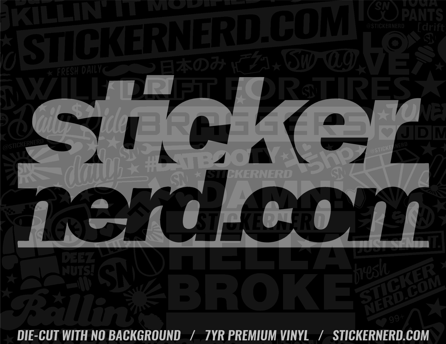 StickerNerd Sticker - Decal - STICKERNERD.COM