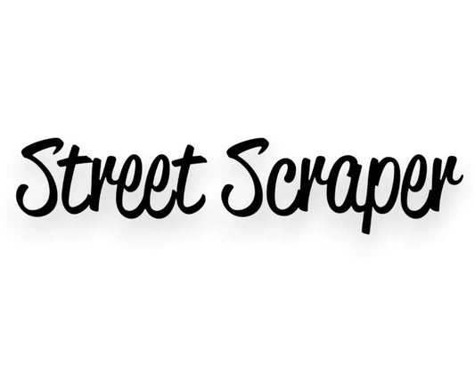 Street Scraper Sticker - Window Decal - STICKERNERD.COM