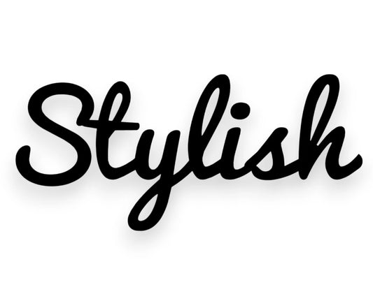 Stylish Sticker - Window Decal - STICKERNERD.COM