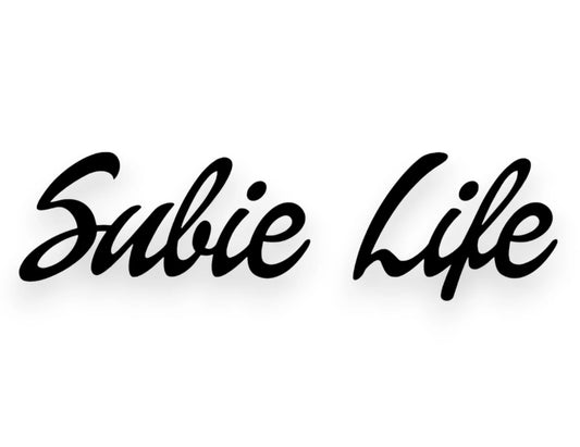 Subie Life Sticker - Decal - STICKERNERD.COM