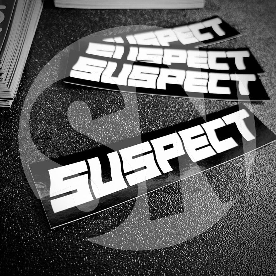 Suspect Sticker 