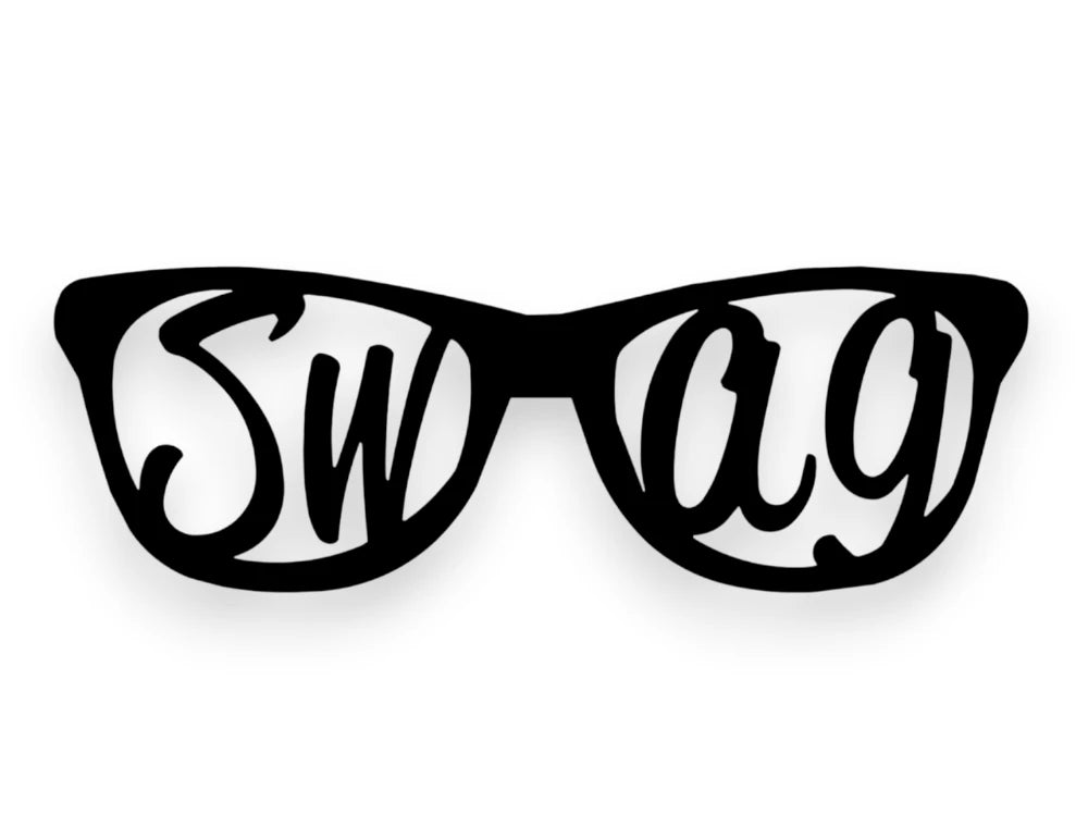 Swag Sunglasses Sticker - Decal - STICKERNERD.COM