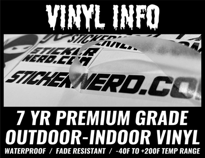 STICKERNERD - CUSTOM STICKERS - CAR DECALS