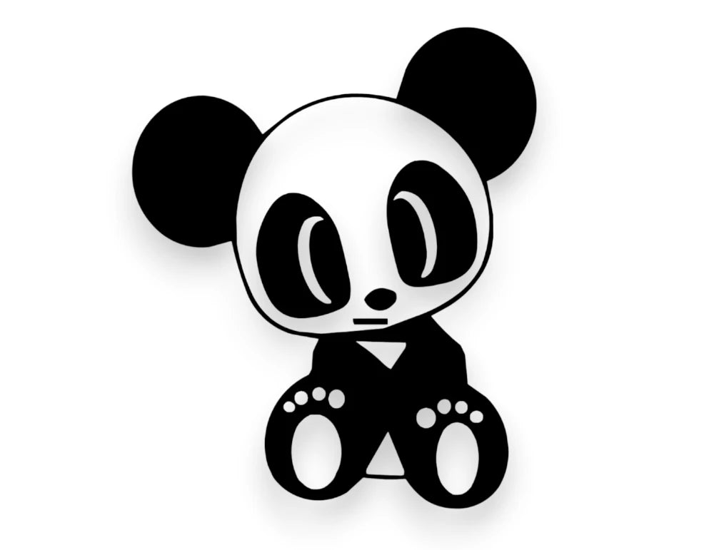 Team Panda Sticker - Decal - STICKERNERD.COM