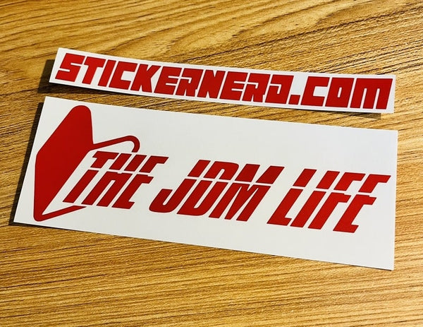 The JDM Life Sticker - STICKERNERD.COM