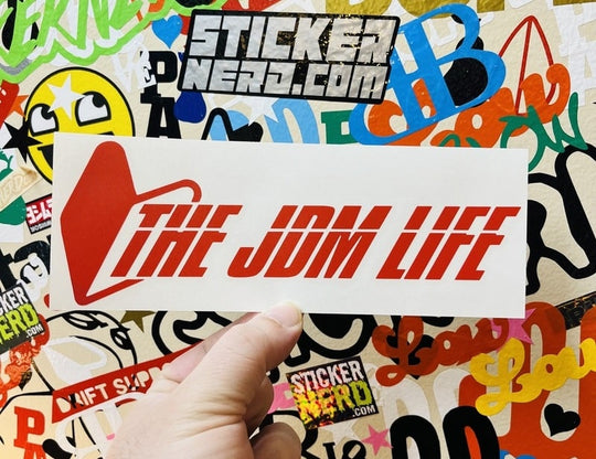 The JDM Life Decal - STICKERNERD.COM