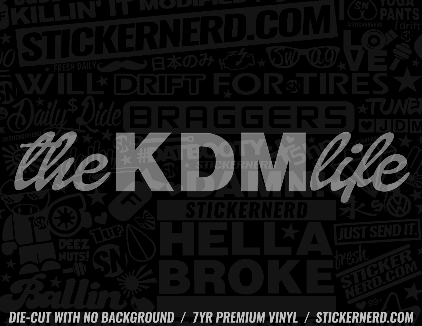 The KDM Life Sticker - Decal - STICKERNERD.COM